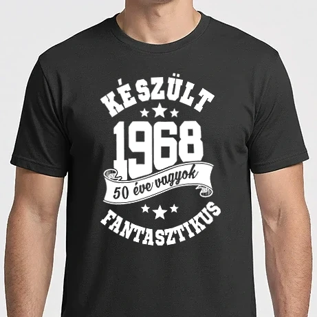 Férfi Imperial póló - készült 1968 - 50 éve fantasztikus