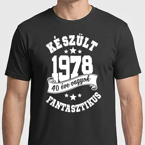 Férfi Imperial póló - készült 1978 - 40 éve fantasztikus