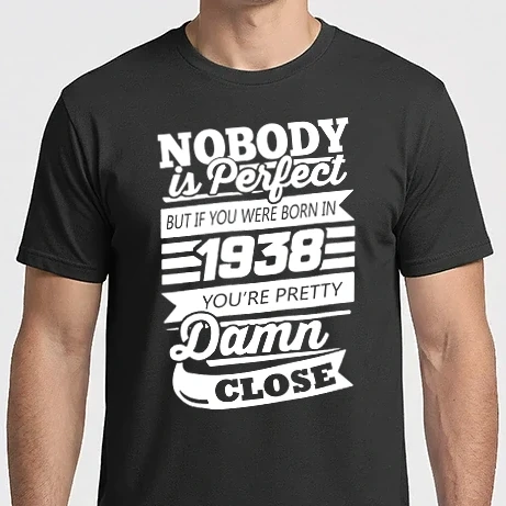 Férfi Imperial póló - nobody is perfect 1938