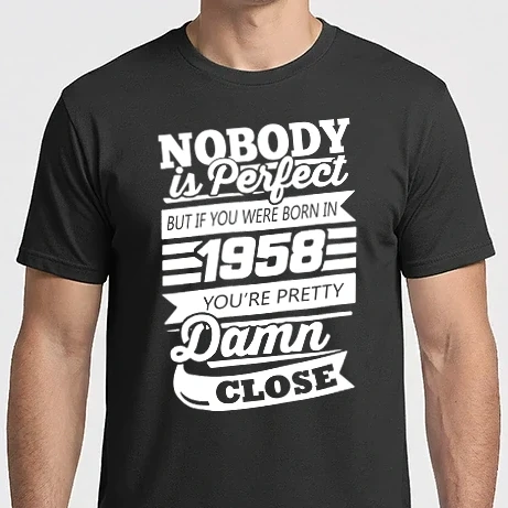 Férfi Imperial póló - nobody is perfect 1958