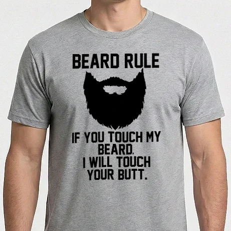 Férfi Imperial póló - Beard Rules