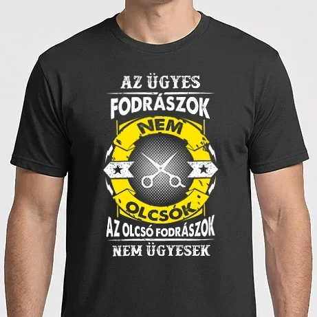 Férfi Imperial póló - Ügyes fodrász
