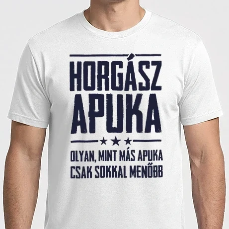 Férfi Imperial póló - Horgász Apuka