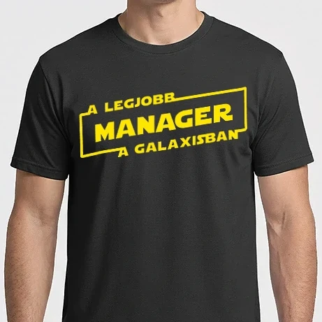 Férfi Imperial póló - star-wars-legjobb-manager-solo