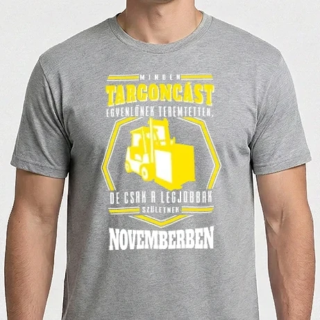 Férfi Imperial póló - Minden targoncást egyenlőnek teremtettek...november