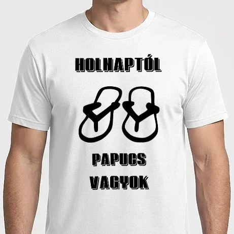 Férfi Imperial póló - Holnaptól Papucs vagyok - Legénybúcsúra