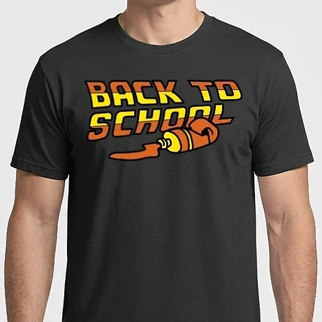Férfi Imperial póló - Back to school 