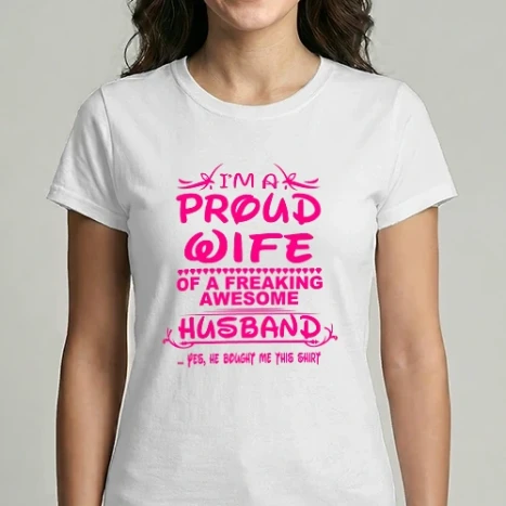 Női Imperial póló - Proud wife