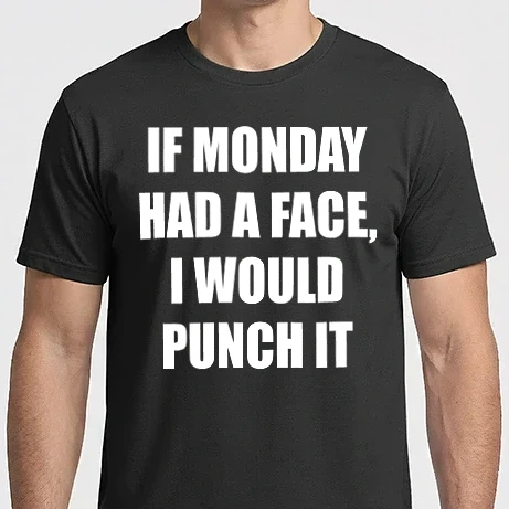 Férfi Imperial póló - If monday had a face