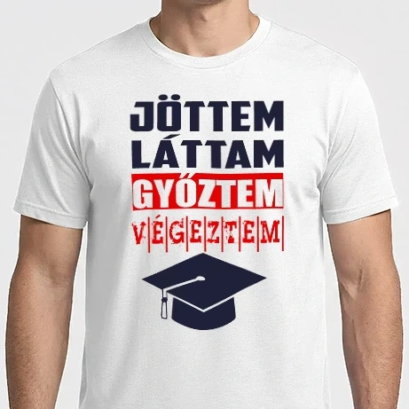 Férfi Imperial póló - Jöttem láttam győztem végeztem