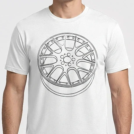 Férfi Imperial póló - Wheel Porn 1.2