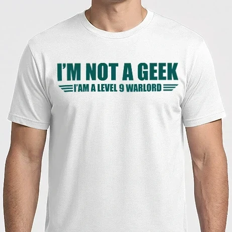 Férfi Imperial póló - I'm not a geek