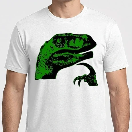 Férfi Imperial póló - Philosoraptor - internet meme