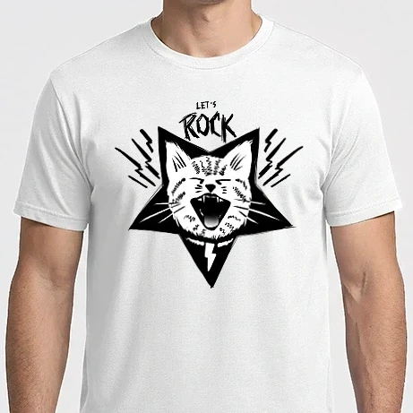 Férfi Imperial póló - Let's Rock
