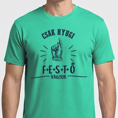Férfi Imperial póló - Csak nyugi...festő
