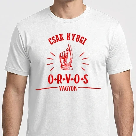 Férfi Imperial póló - Csak nyugi...orvos