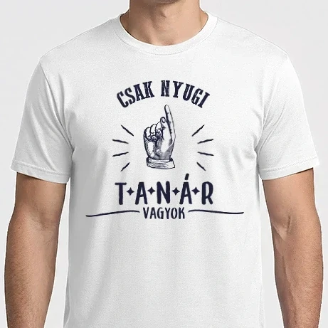 Férfi Imperial póló - Csak nyugi...tanár