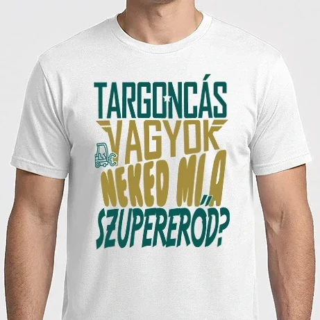 Férfi Imperial póló - Szuperhős targoncás