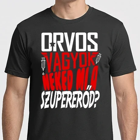 Férfi Imperial póló - Szuperhős orvos