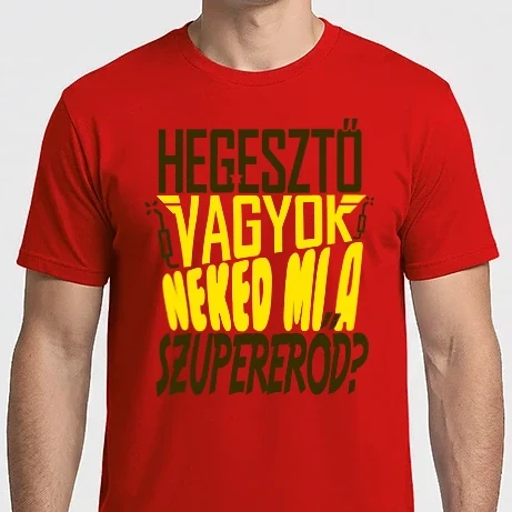 Férfi Imperial póló - Szuperhős hegesztő