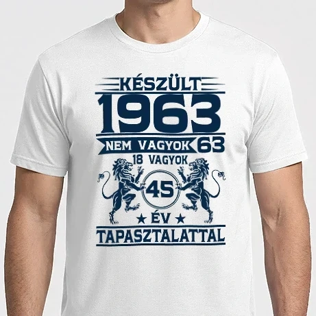Férfi Imperial póló - Készült 1963