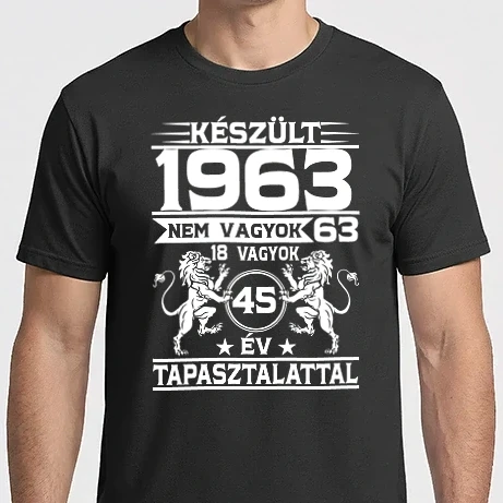 Férfi Imperial póló - Készült 1963