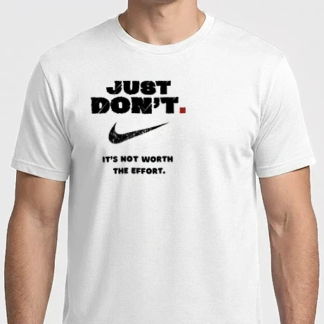 Férfi Imperial póló - Just don't.