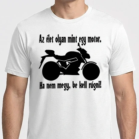 Férfi Imperial póló - Motoros poén