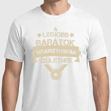 Férfi Imperial póló - Csillagos legjobb barátok augusztus