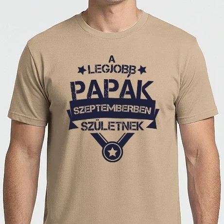 Férfi Imperial póló - Csillagos legjobb papák szeptember