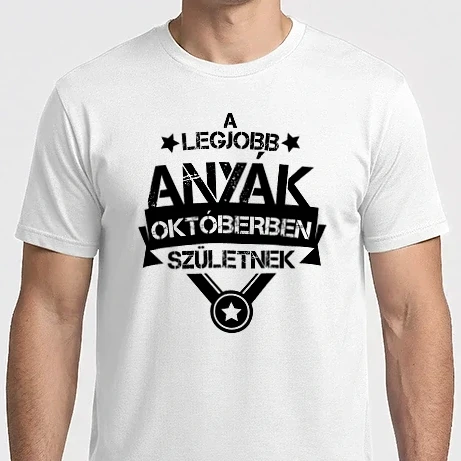 Férfi Imperial póló - Csillagos  legjobb anyák október