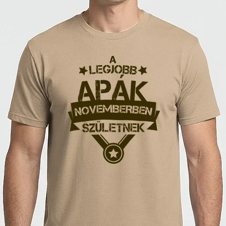 Férfi Imperial póló - Csillagos legjobb apák november
