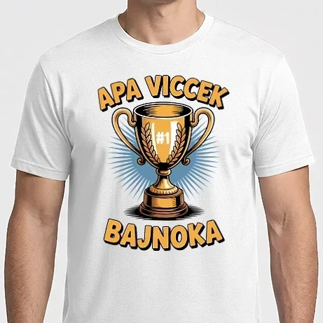 Férfi Imperial póló - Apa viccek bajnoka
