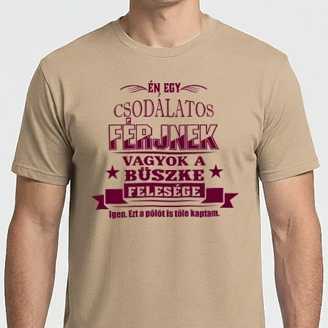 Férfi Imperial póló - Csodálatos férj