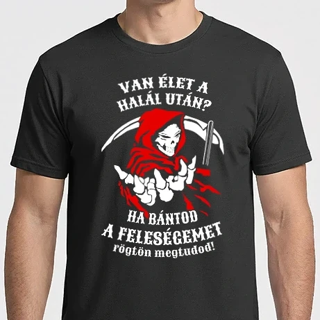 Férfi Imperial póló - Van élet a halál után?