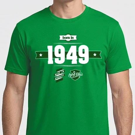 Férfi Imperial póló - born-in-1949