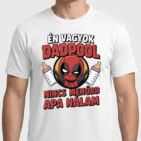 Férfi Imperial póló - Én vagyok Dadpool, nincs menőbb Apa nálam