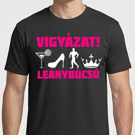 Férfi Imperial póló - Vigyázat leánybúcsú!
