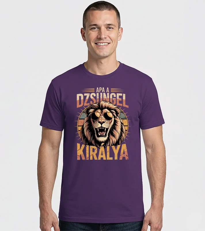 Apa a dzsungel királya – Férfi Imperial póló