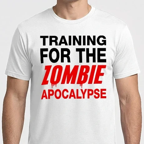 Férfi Imperial póló - training for the zombie apocalypse