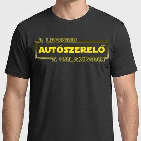 Férfi Imperial póló - star-wars-legjobb-autoszerelo