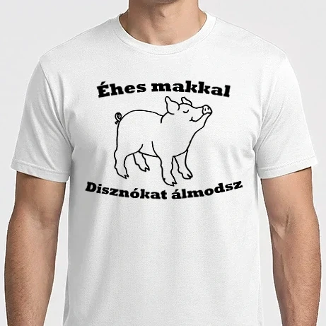 Férfi Imperial póló - Éhes makkal...