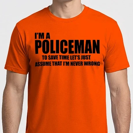Férfi Imperial póló - I'm a policeman