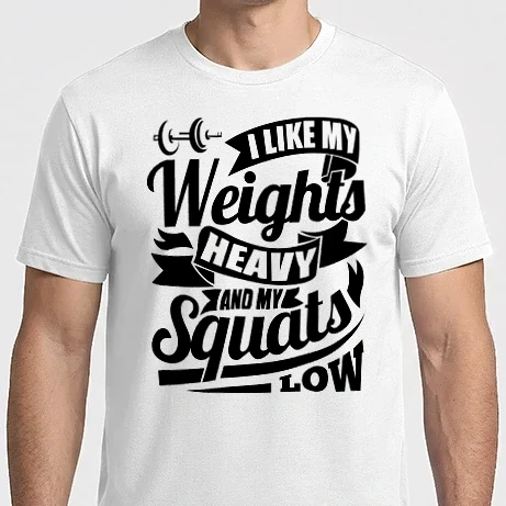 Férfi Imperial póló - I like my weights