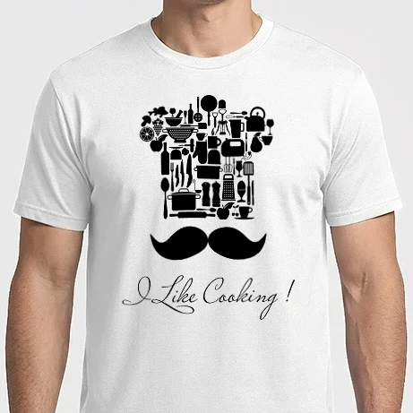 Férfi Imperial póló - I like cooking!