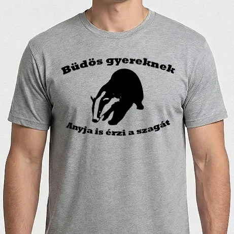 Férfi Imperial póló - Büdös  gyereknek...