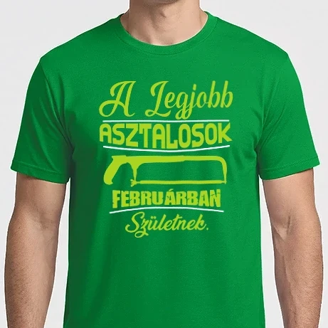 Férfi Imperial póló - Legjobb asztalos Február