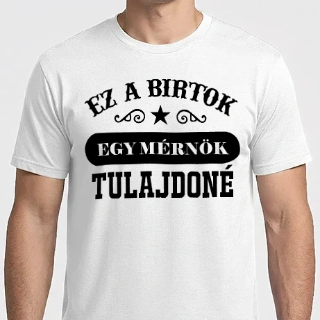 Férfi Imperial póló - Ez a birtok egy mégnök tulajdona