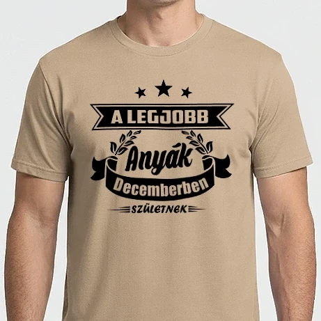 Férfi Imperial póló - A legjobb anyák - December