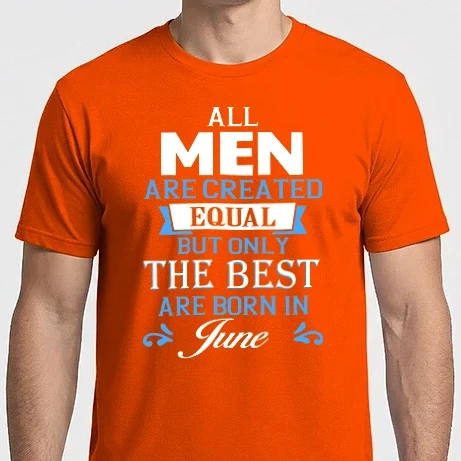 Férfi Imperial póló - All men created equal....june